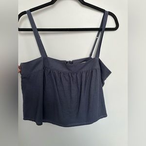 Abercrombie square-neck flowy tank. Size M